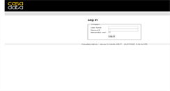 Desktop Screenshot of admin.casadata.nl