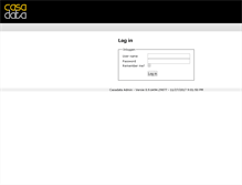 Tablet Screenshot of admin.casadata.nl